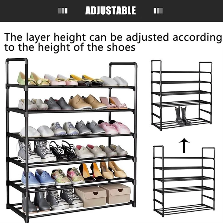 outdoor metal shoe rack